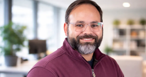 Portrait of Jesus Reverol, administrative director of performance improvement at UMC,