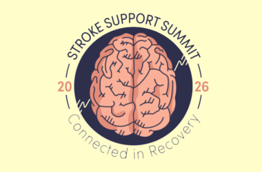 2026 Stroke Support Summit logo featuring an illustrated brain and the theme “Connected in Recovery.”